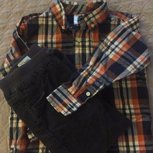 Adorably cute little boy’s outfit